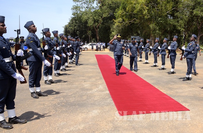 Annual Commander's Inspection at SLAF Station Mullaittivu