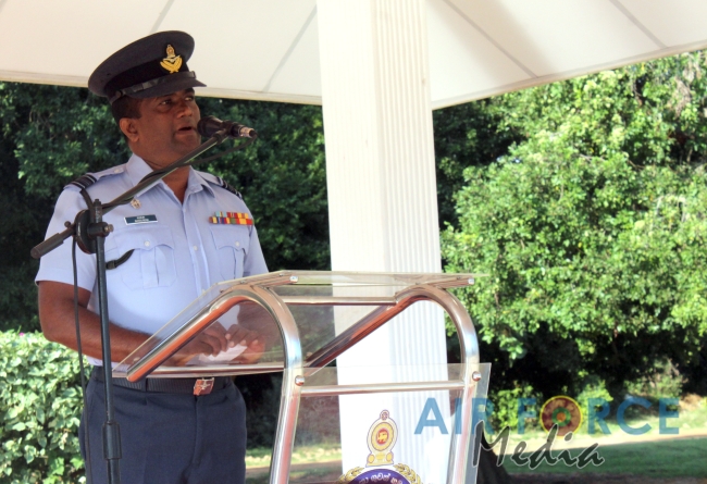 Change of Command at SLAF Station Mullaitivu