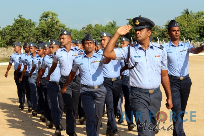 Change of Command at SLAF Station Mullaitivu