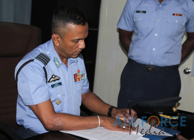 Change of Command at SLAF Station Mullaitivu