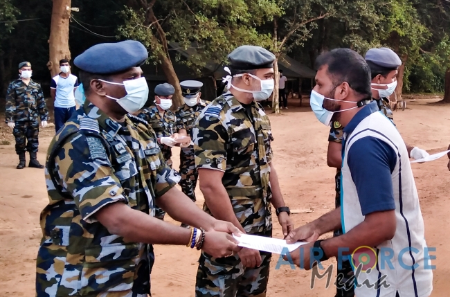 136 Civilians Quarantined at SLAF Quarantine Centre Mullaitivu Released