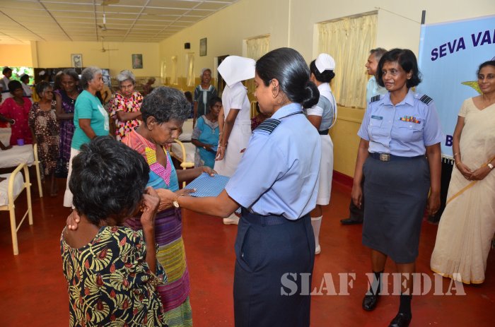 Visit to Ward no. 3 of Mulleriyawa Hospital