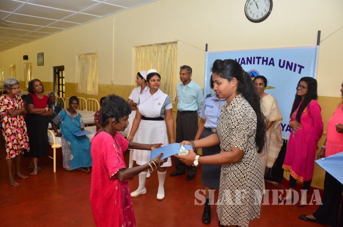Visit to Ward no. 3 of Mulleriyawa Hospital