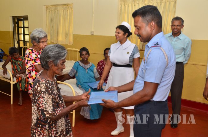 Visit to Ward no. 3 of Mulleriyawa Hospital