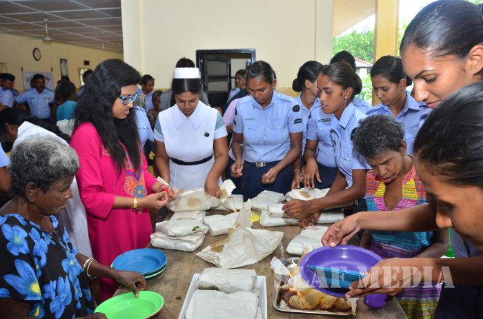 Visit to Ward no. 3 of Mulleriyawa Hospital