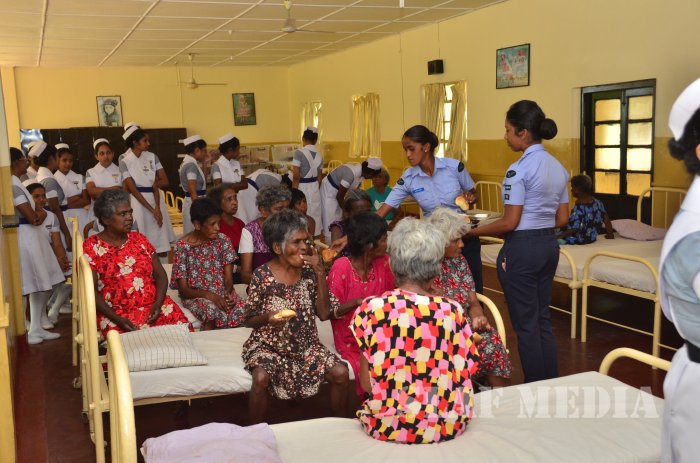 Visit to Ward no. 3 of Mulleriyawa Hospital