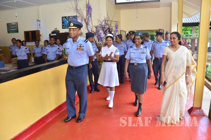 Visit to Ward no. 3 of Mulleriyawa Hospital