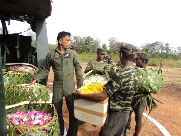 முல்லைத்தீவு விமானப்படை முகாமின் சமூக சேவைத்திட்டம்.