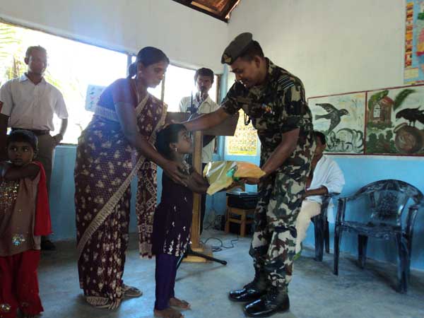 முல்லைத்தீவு விமானப்படை முகாமின் சமூக சேவைத்திட்டம்.