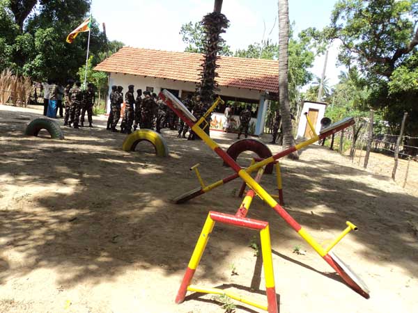 முல்லைத்தீவு விமானப்படை முகாமின் சமூக சேவைத்திட்டம்.