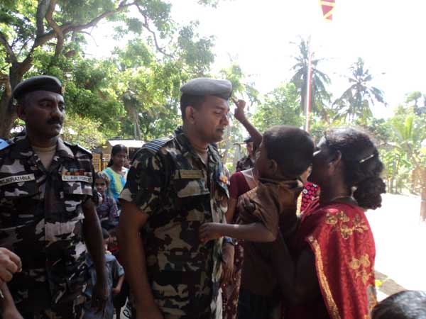 முல்லைத்தீவு விமானப்படை முகாமின் சமூக சேவைத்திட்டம்.