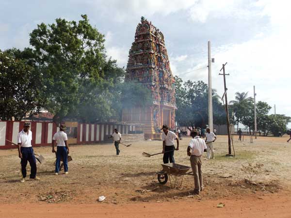 முல்லைத்தீவு விமானப்படை முகாமின் சமூக சேவைத்திட்டம்.
