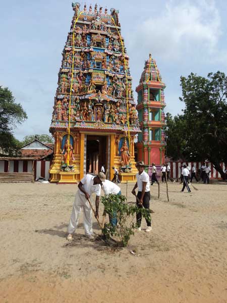முல்லைத்தீவு விமானப்படை முகாமின் சமூக சேவைத்திட்டம்.