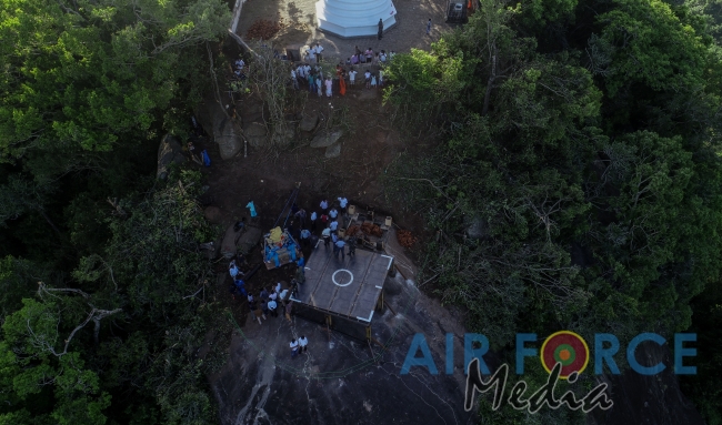 Heaviest Ever Underslung Operation in the History of the Sri Lanka Air Force