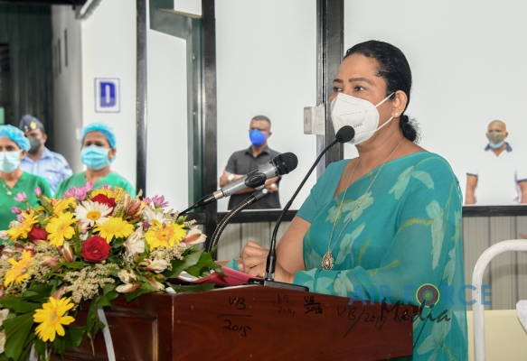 SLAF HANDS OVER NEW WARD COMPLEX TO HEALTH AUTHORITIES AT MULLERIYAWA BASE HOSPITAL