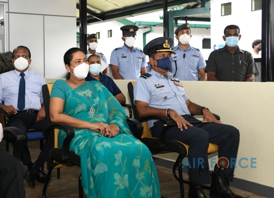 SLAF HANDS OVER NEW WARD COMPLEX TO HEALTH AUTHORITIES AT MULLERIYAWA BASE HOSPITAL