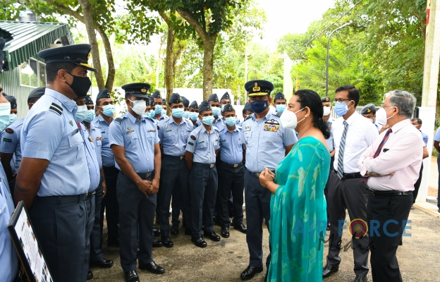 SLAF HANDS OVER NEW WARD COMPLEX TO HEALTH AUTHORITIES AT MULLERIYAWA BASE HOSPITAL