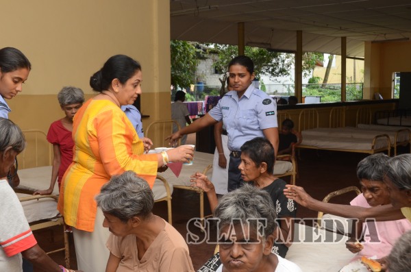 Taking the time to Care: SLAF Seva Vanitha Visits Mulleriyawa