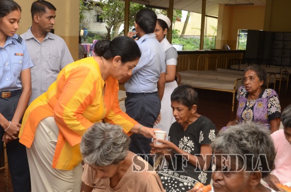 Taking the time to Care: SLAF Seva Vanitha Visits Mulleriyawa