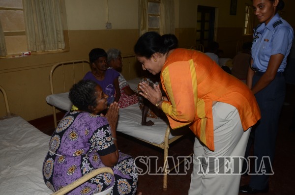 Taking the time to Care: SLAF Seva Vanitha Visits Mulleriyawa