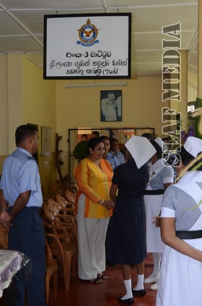 Taking the time to Care: SLAF Seva Vanitha Visits Mulleriyawa