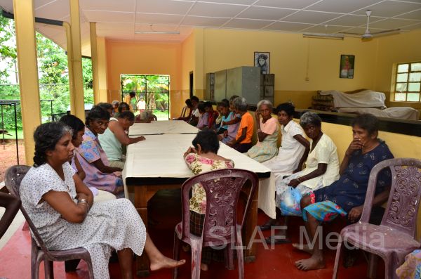 முல்லேரிய மனநோய் மருத்துவமனைக்கு விமானப்படையின் உதவிகள்.
