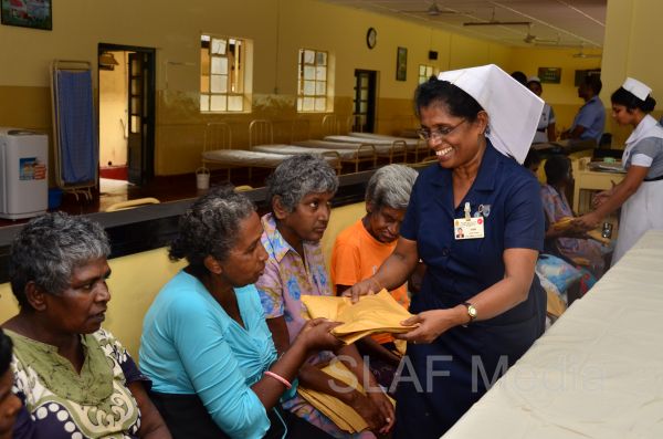 முல்லேரிய மனநோய் மருத்துவமனைக்கு விமானப்படையின் உதவிகள்.