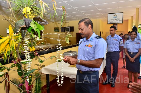முல்லேரிய மனநோய் மருத்துவமனைக்கு விமானப்படையின் உதவிகள்.