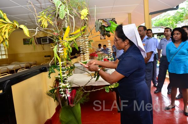முல்லேரிய மனநோய் மருத்துவமனைக்கு விமானப்படையின் உதவிகள்.