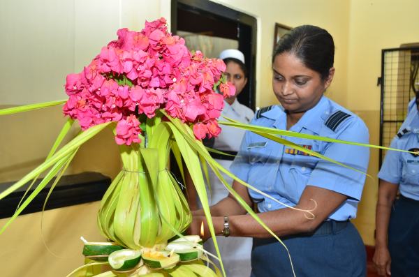 Visit to
Ward no. 3 of Mulleriyawa Hospital