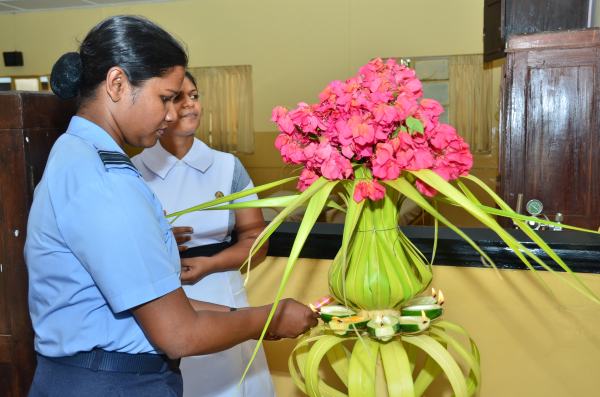 Visit to
Ward no. 3 of Mulleriyawa Hospital