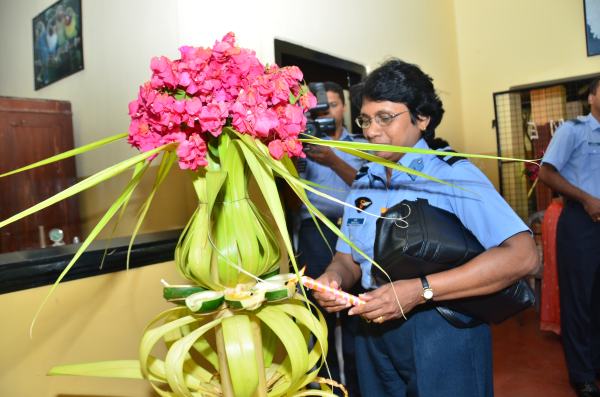 Visit to
Ward no. 3 of Mulleriyawa Hospital