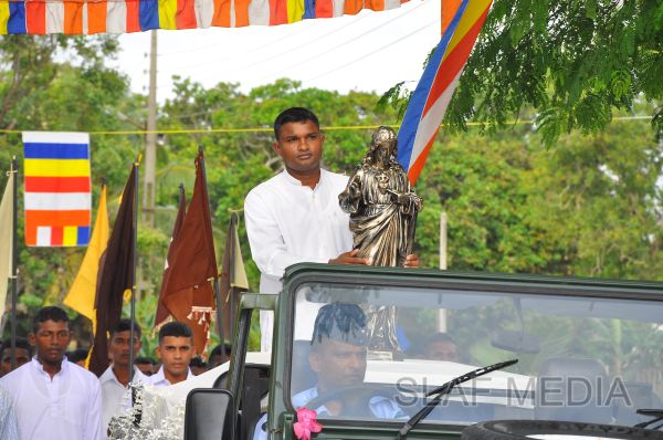 Religious Harmony of SLAF Showcased with Multi Religious Shrine