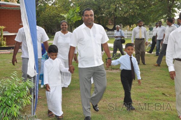 Religious Harmony of SLAF Showcased with Multi Religious Shrine