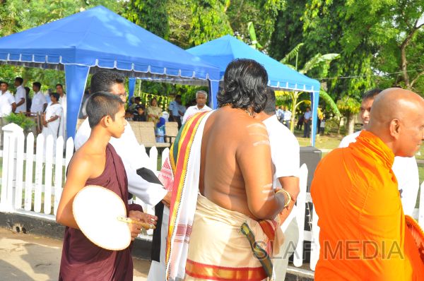 Religious Harmony of SLAF Showcased with Multi Religious Shrine