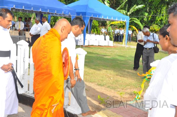 Religious Harmony of SLAF Showcased with Multi Religious Shrine
