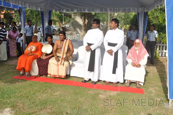 Religious Harmony of SLAF Showcased with Multi Religious Shrine