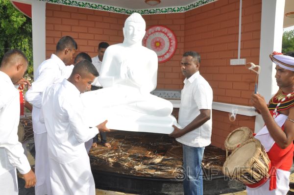 Religious Harmony of SLAF Showcased with Multi Religious Shrine
