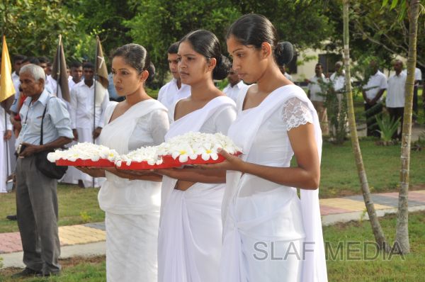 Religious Harmony of SLAF Showcased with Multi Religious Shrine