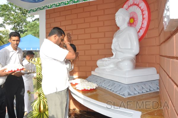 Religious Harmony of SLAF Showcased with Multi Religious Shrine