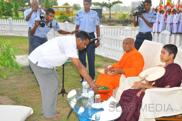 Religious Harmony of SLAF Showcased with Multi Religious Shrine