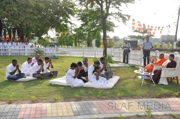Religious Harmony of SLAF Showcased with Multi Religious Shrine