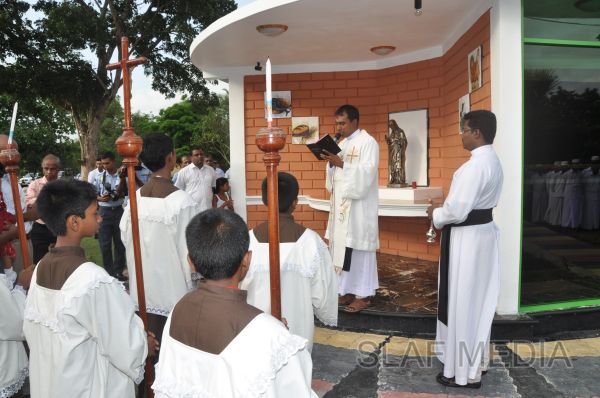 Religious Harmony of SLAF Showcased with Multi Religious Shrine
