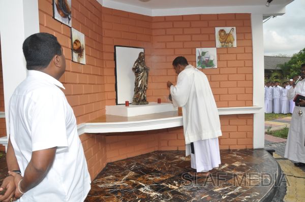 Religious Harmony of SLAF Showcased with Multi Religious Shrine