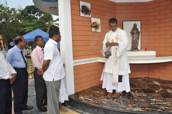 Religious Harmony of SLAF Showcased with Multi Religious Shrine