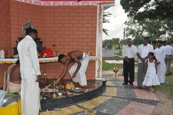 Religious Harmony of SLAF Showcased with Multi Religious Shrine