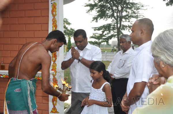 Religious Harmony of SLAF Showcased with Multi Religious Shrine