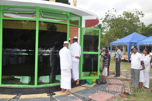 Religious Harmony of SLAF Showcased with Multi Religious Shrine