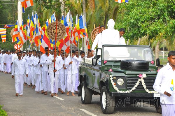 Religious Harmony of SLAF Showcased with Multi Religious Shrine