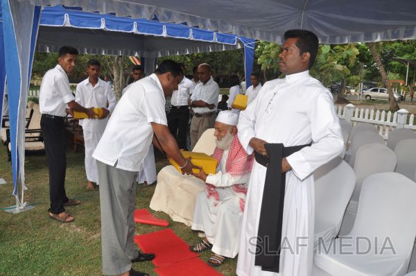 Religious Harmony of SLAF Showcased with Multi Religious Shrine